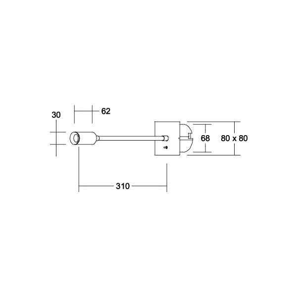 LED-Einbau-Leseleuchte 10180083