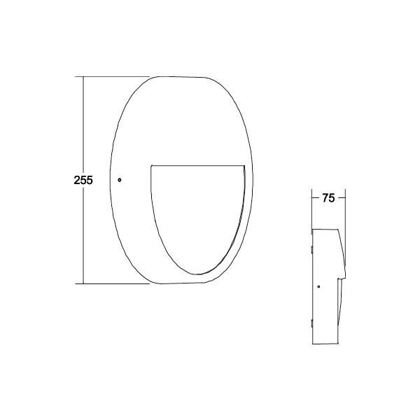 LED-Wandanbauleuchte 10037183