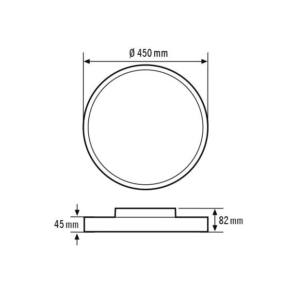 LED-Deckenleuchte SVENJACL #EO10850592