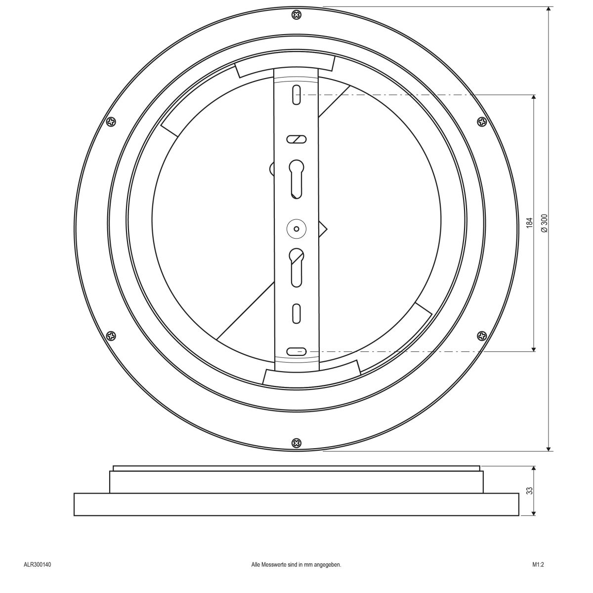 LED-Anbauleuchte ALR300140