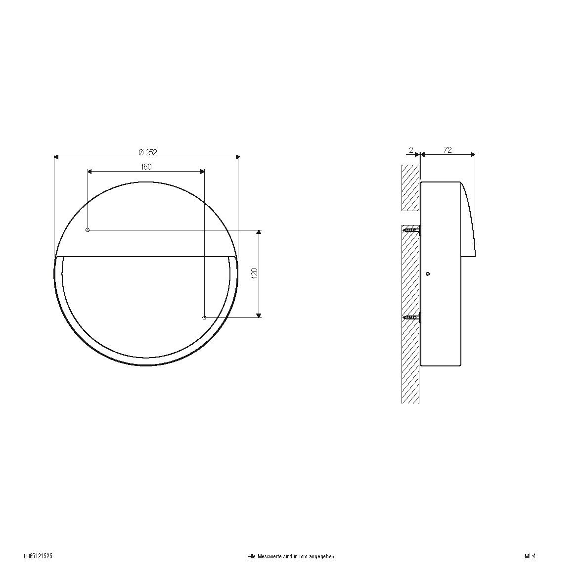 LED-Anbauleuchte LH65121525