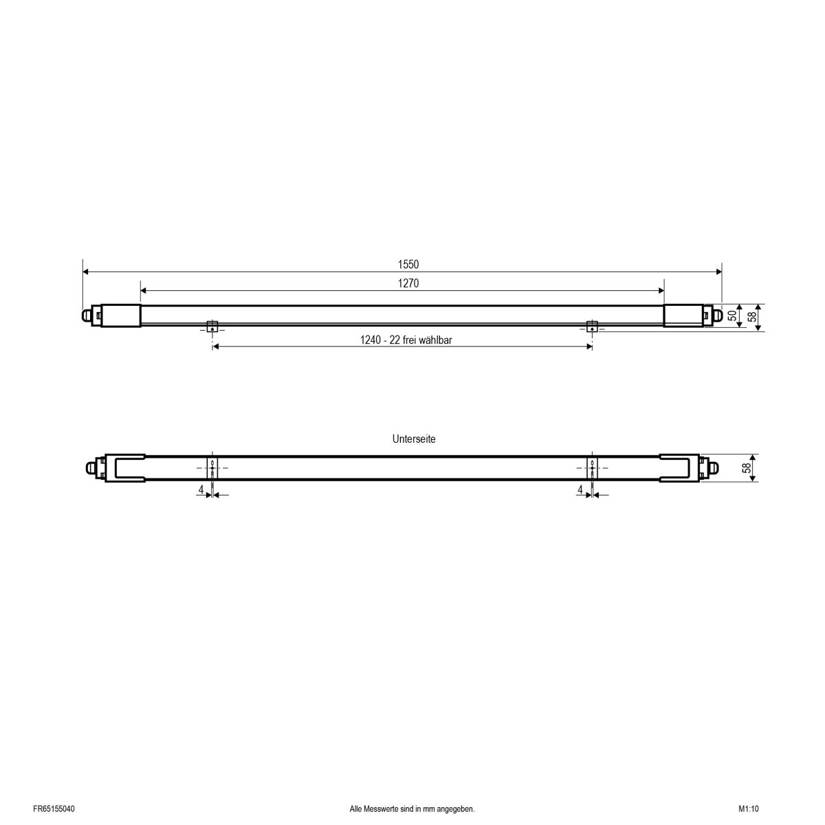 LED-Feuchtraumleuchte FR65155040