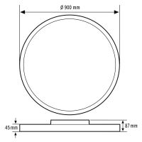 LED-Deckenleuchte SVENJACL #EO10850660