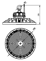 LED-Hallenstrahler 434012201013