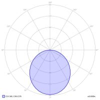 LED-Anbauleuchte BA5OSE-830M-D300