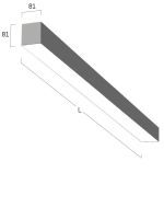 LED-Anbauleuchte LA5ABL-830H-L890