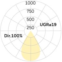 LED-Einbauleuchte LFXLEL-830H-L1733-A