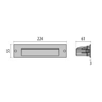 LED-Wandeinbauleuchte 3120549