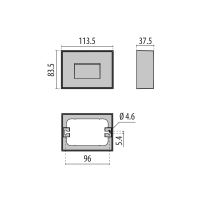 LED-Wandleuchte 3118106