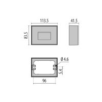 LED-Wandleuchte 3118111