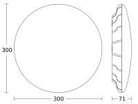 Sensor-LED-Innenleuchte RS PRO S20 SC IP65ww