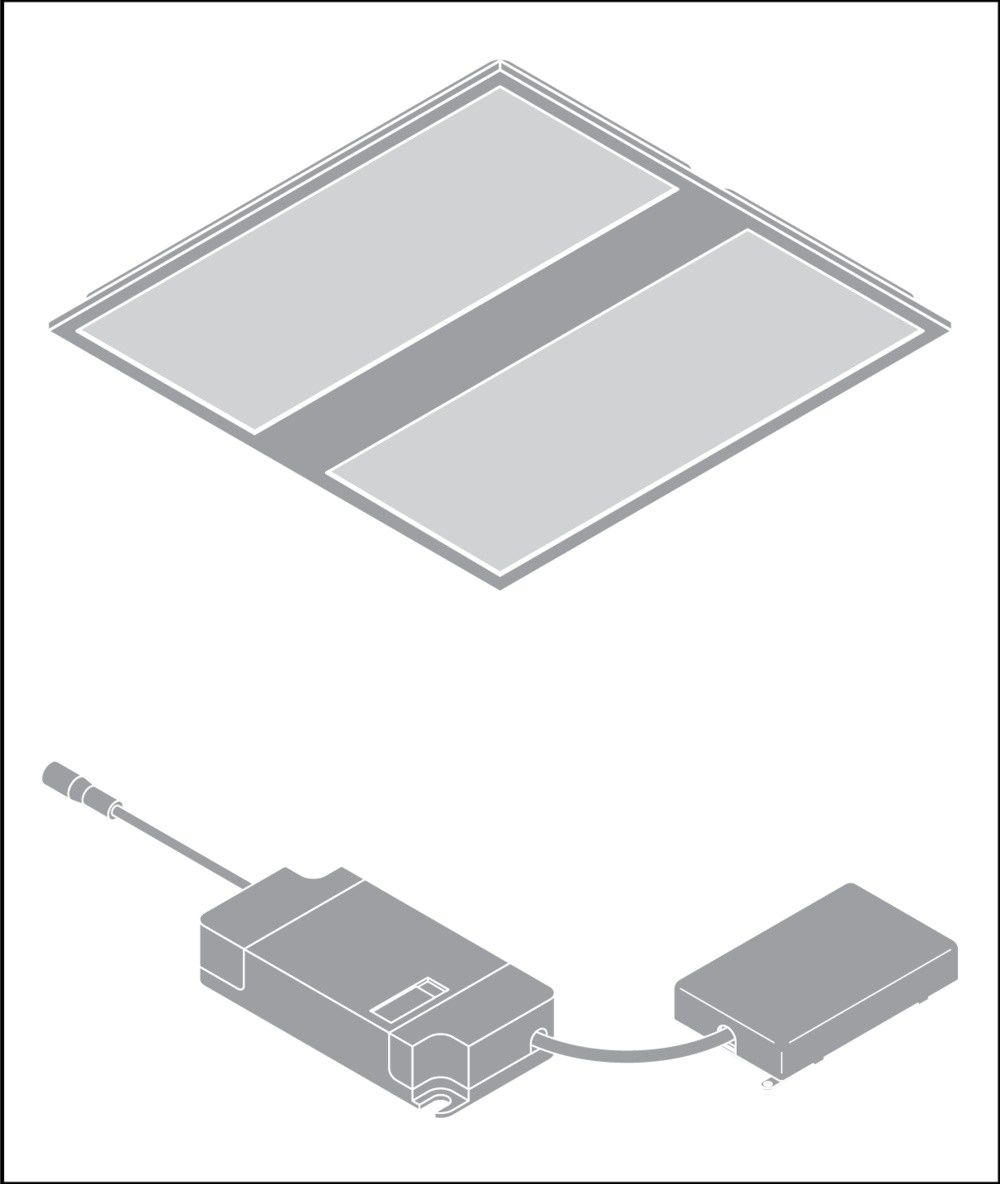 LED-Panel M600 PL PROT 600P36W830PS