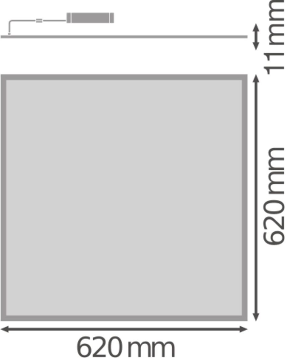 LED-Panel M625 BIO.HCLPL625S40WTWD.