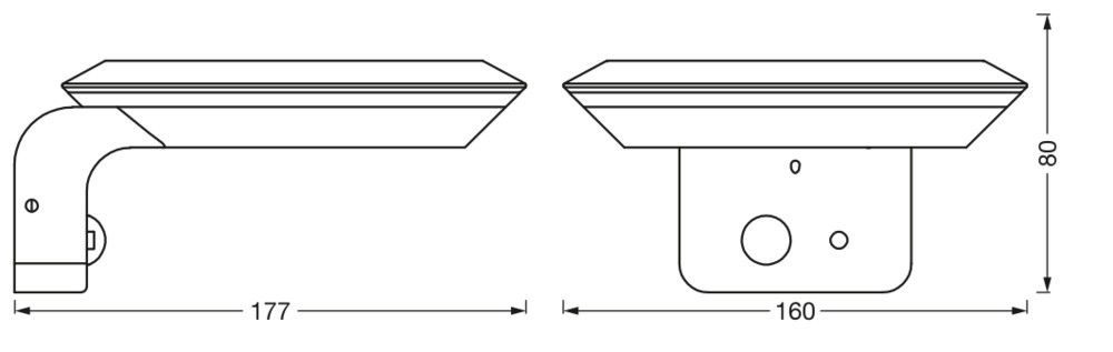 LED-Solarleuchte ENDUR #4058075763210