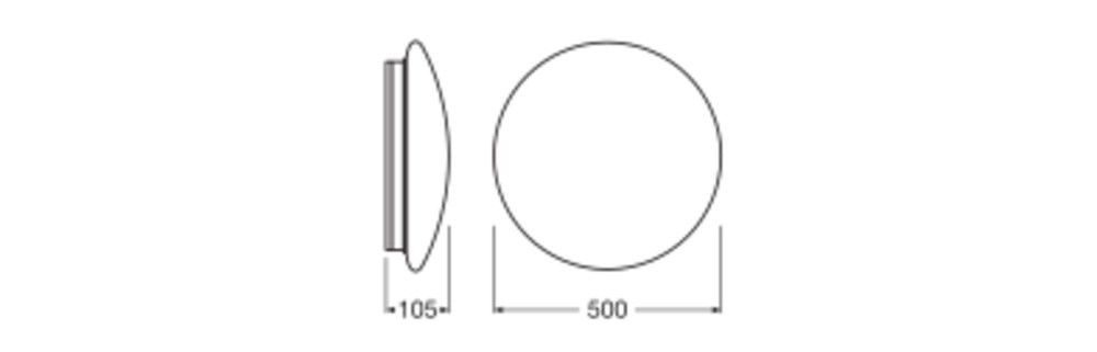 LED-Wand-/Deckenleuchte SFCIRC#4099854042119