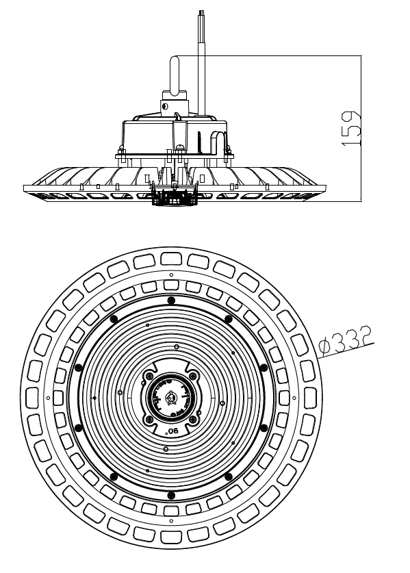 LED-Hallenstrahler 435012151002