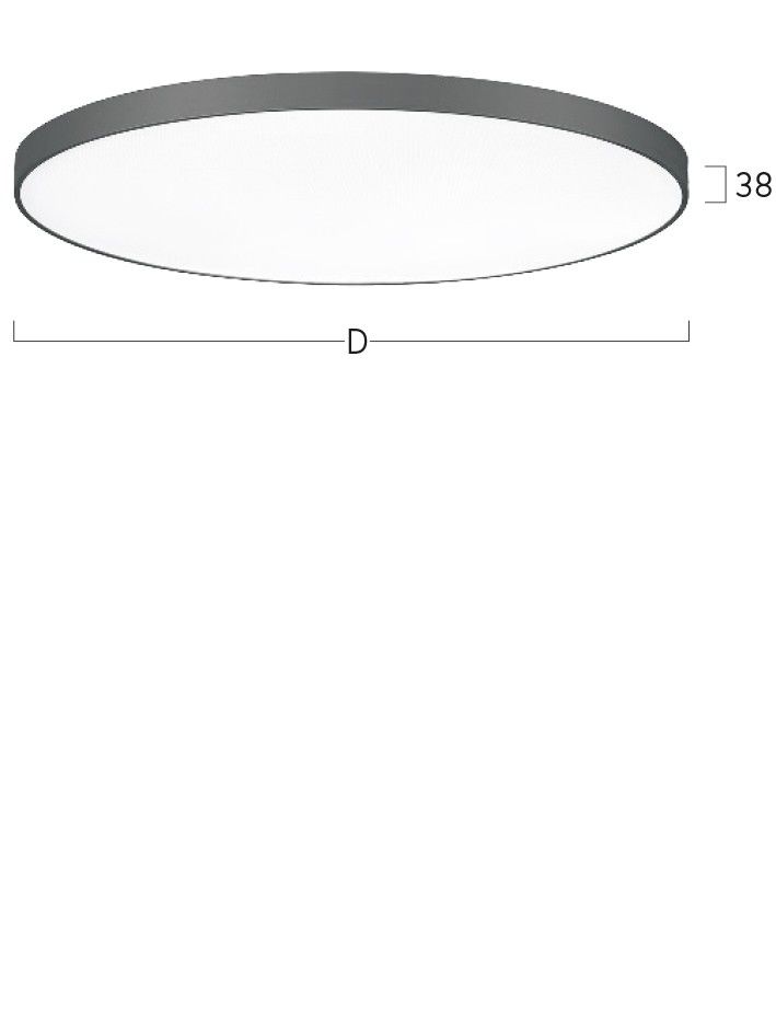 LED-Anbauleuchte BA5ABE-830M-D600