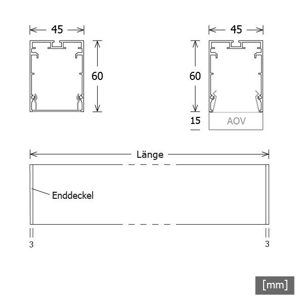 LED-Anbauleuchte MLA045108303AOBD.s-e