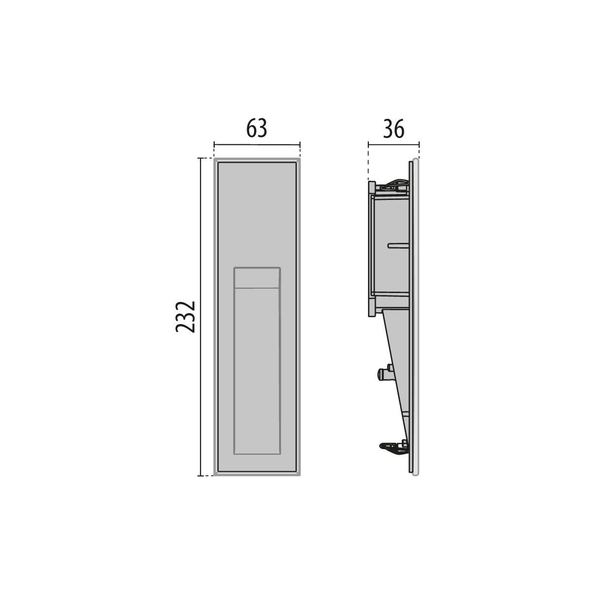 LED-Wandeinbauleuchte 3118541