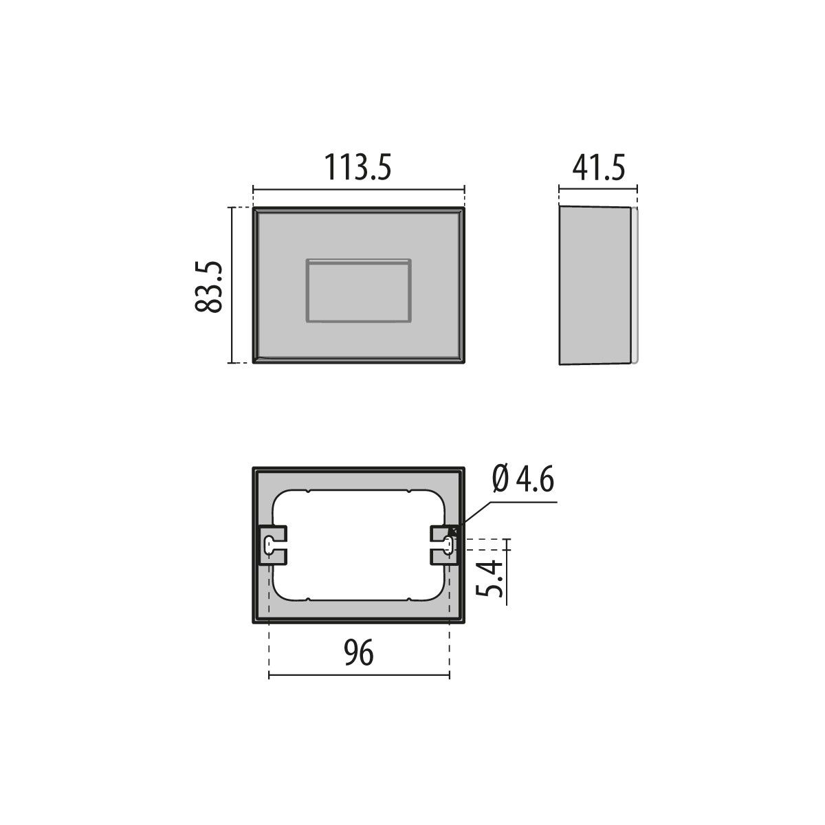 LED-Wandleuchte 3118112