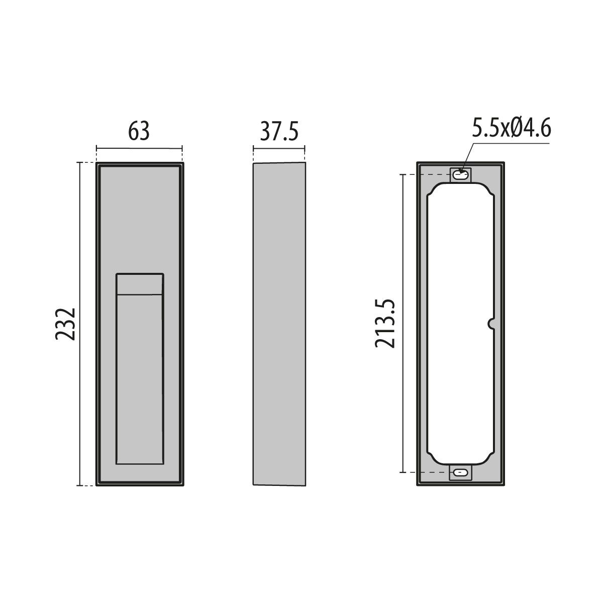 LED-Wandleuchte 3118460