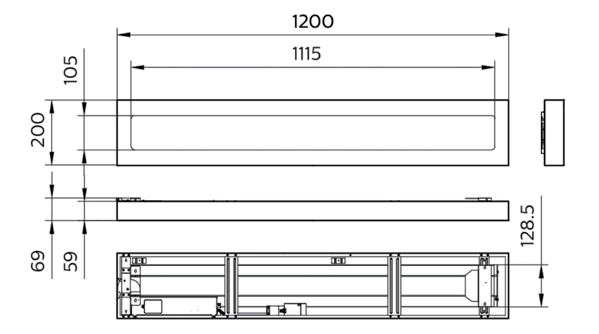 LED-Anbauleuchte SM136V 28S #51230600