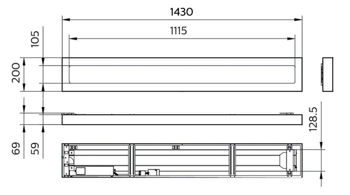 LED-Anbauleuchte SM136V 28S #51236800