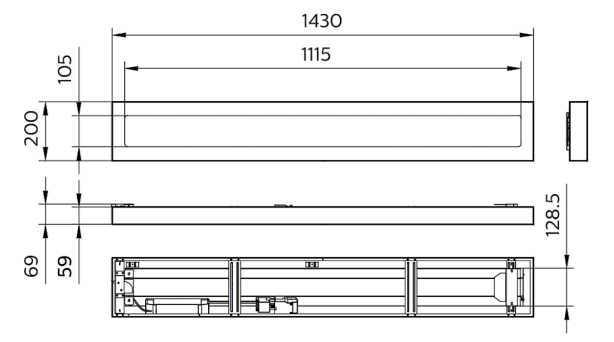 LED-Anbauleuchte SM136V 31S #51240500