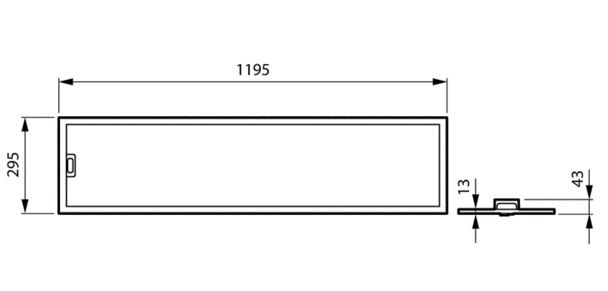 LED-Einbauleuchte RC330V 42S #01491600