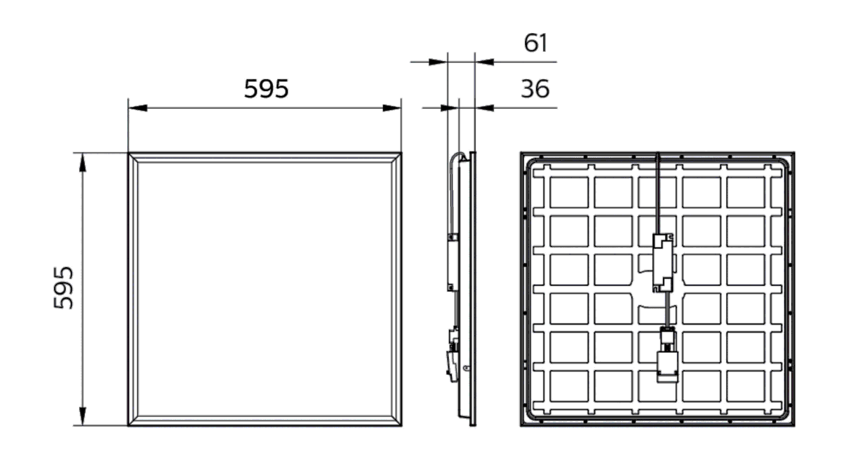 LED-Panel M600 RC132V G5 #95000900