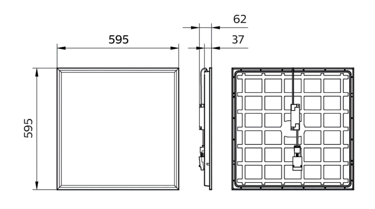 LED-Panel M600 RC132V G5 #95005400