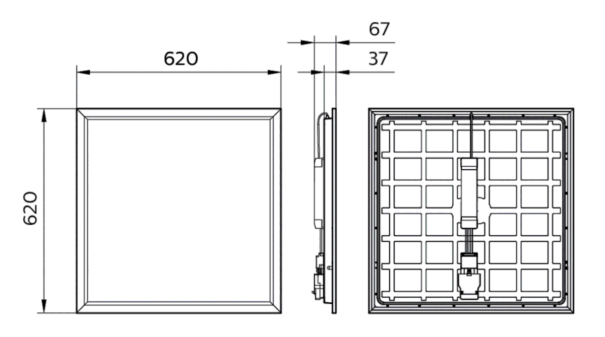 LED-Panel M625 RC133V G5 #95011500