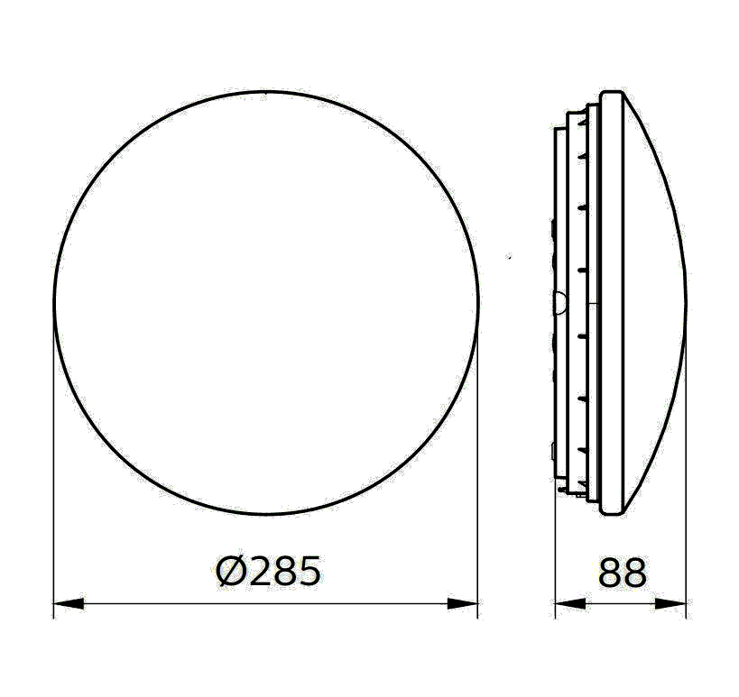 LED-Wandleuchte WL060V LED #96009199