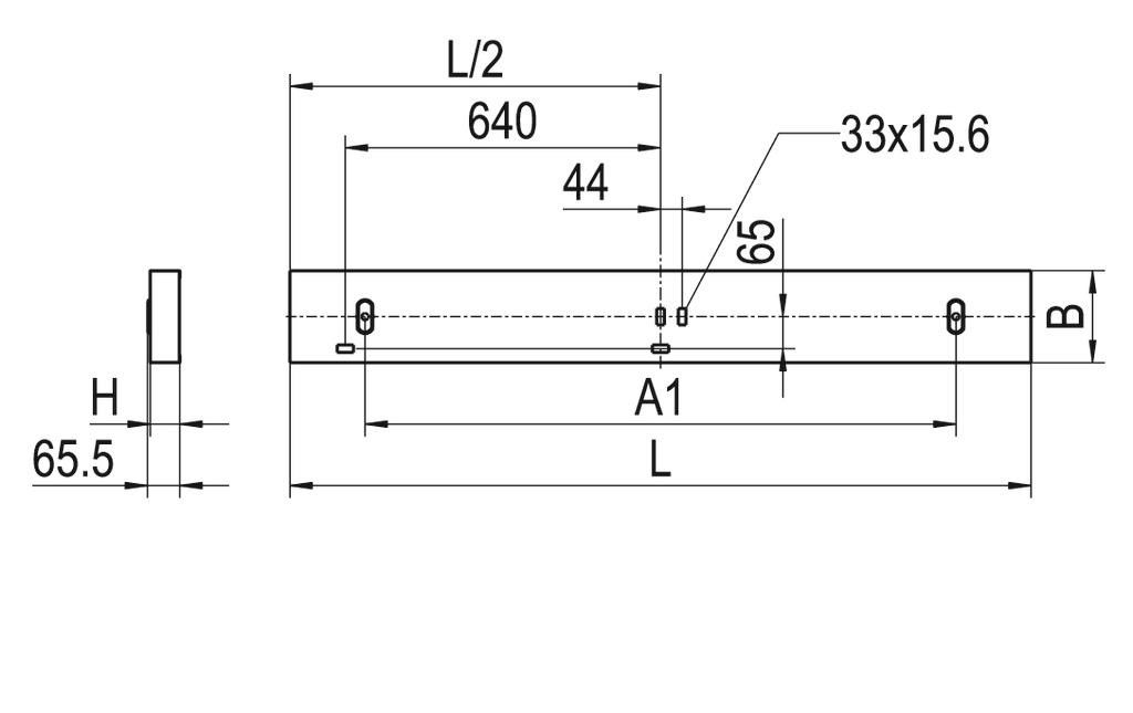 LED-Anbauleuchte EL-AS1547RF #0627911