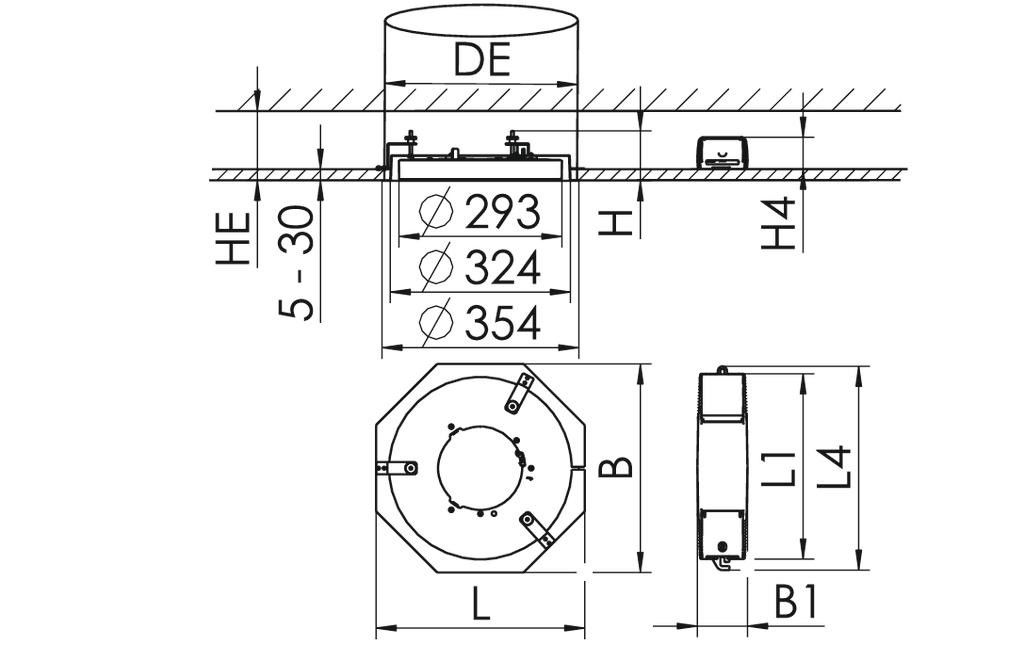 LED-Einbauleuchte KJU-EC #SPG0830010AH