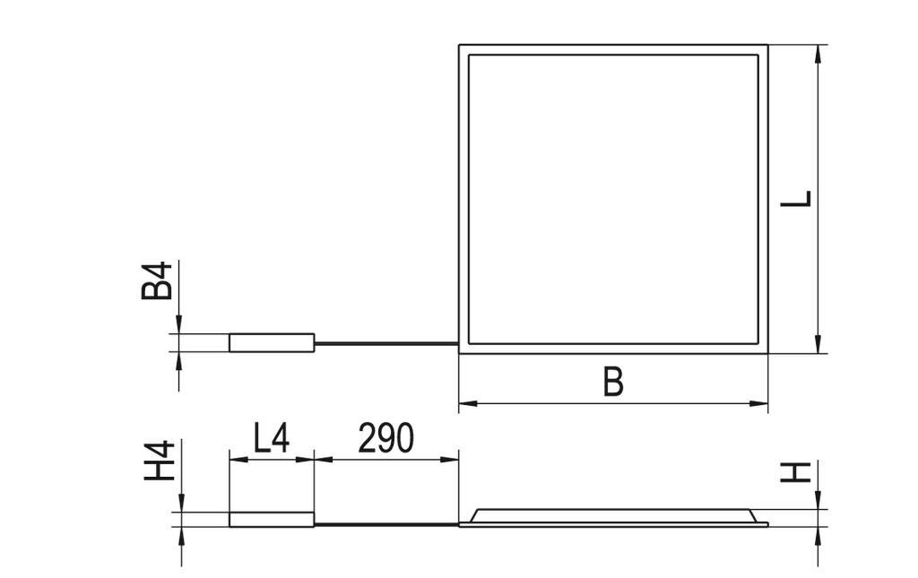 LED-Panel M600 BLP-EQ0595D #0832988