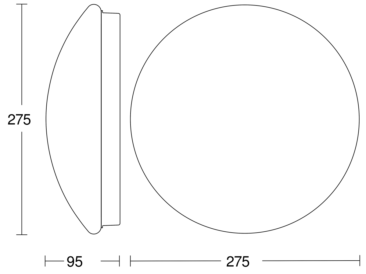 Sensor-LED-Innenleuchte RS 16 LED S WS 3000K