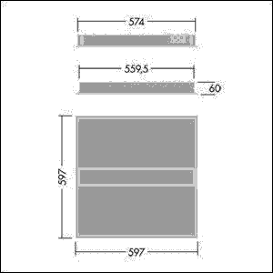 LED-Einbauleuchte M600 IQ BEAM #96634275