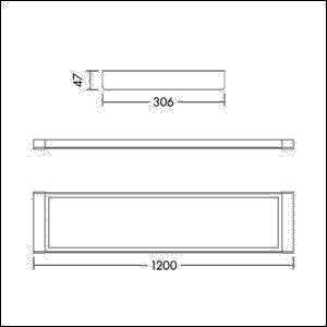 LED-Anbauleuchte ROXY 1200 #96634874