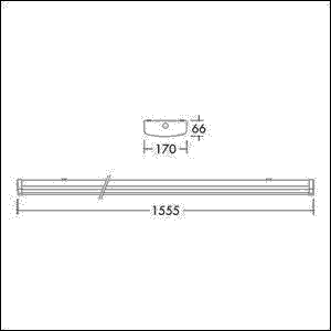 LED-Wannenleuchte FREJA VARIO#96636006