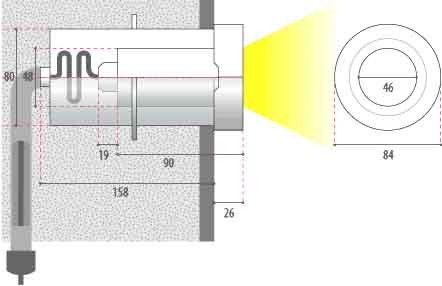 Whirlpool-Scheinwerfer 4.0083.00.50