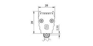 LED-Wallwasher 24VDC 626627502