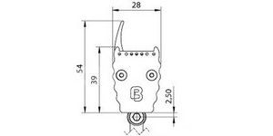 LED-Wallwasher 24VDC 636740172