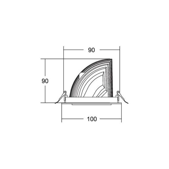 LED-Einbaurichtstrahler 88246183