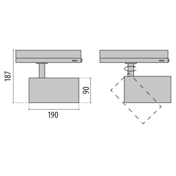 LED-Stromschienenstrahler 3117273