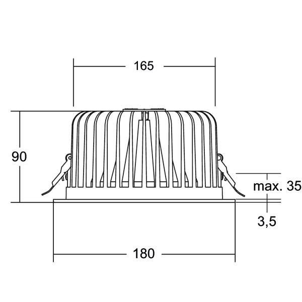 LED-Einbaudownlight 12570174