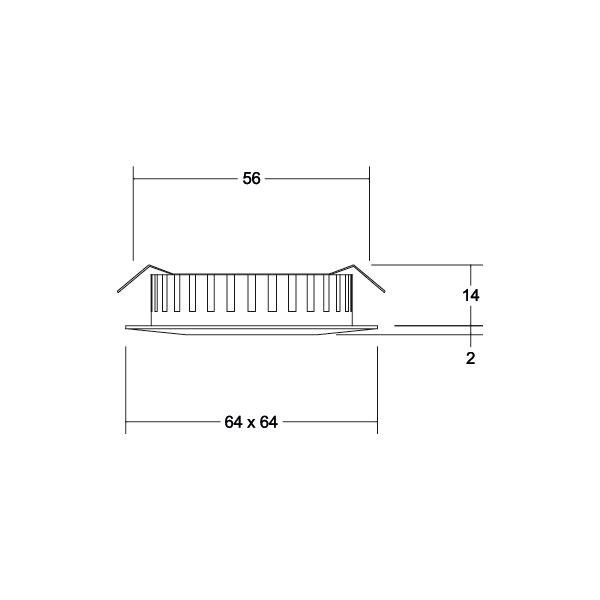 LED-Einbaudownlight 12V 12110024