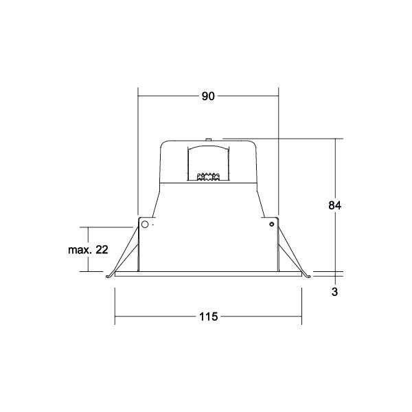 LED-Einbaudownlight 32026073