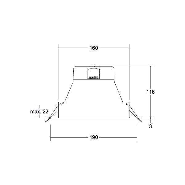 LED-Einbaudownlight 32028073