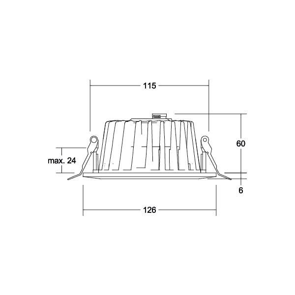 LED-Einbaudownlight 41542074